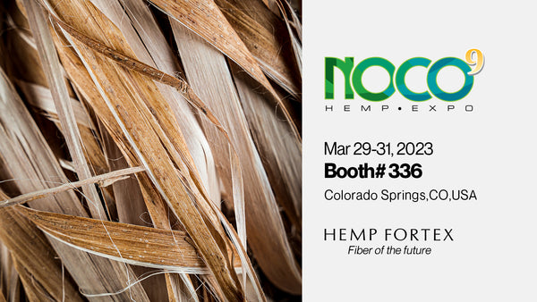Hemp Fortex NoCo9 HEMP·EXPO 2023 - HEMP FORTEX hemp fabrics fair