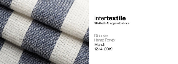 Hemp Fortex InterTextile SHANGHAI SS2019