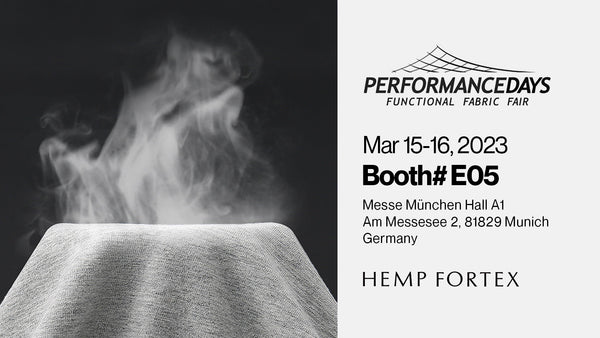 MUNICH PERFORMANCE DAYS 2023 - HEMP FORTEX Hemp Fortex