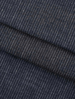 Hemp Fortex Hemp/Recycled polyester/spandex woven fabric HP5813Y Single dotted line stripe Hemp Fortex