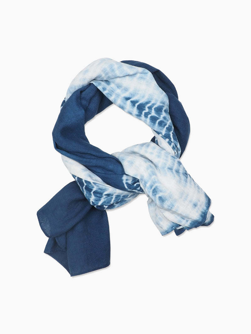 Hemp Fortex Pure Hemp Tie-Dye Scarf Hemp Fortex