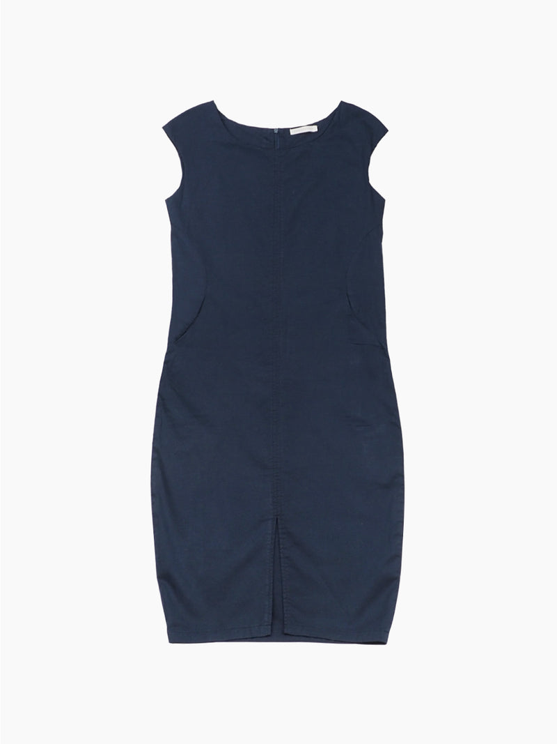 Hemp Fortex Hemp & Organic Cotton Stretched One-Piece Dress Hemp Fortex