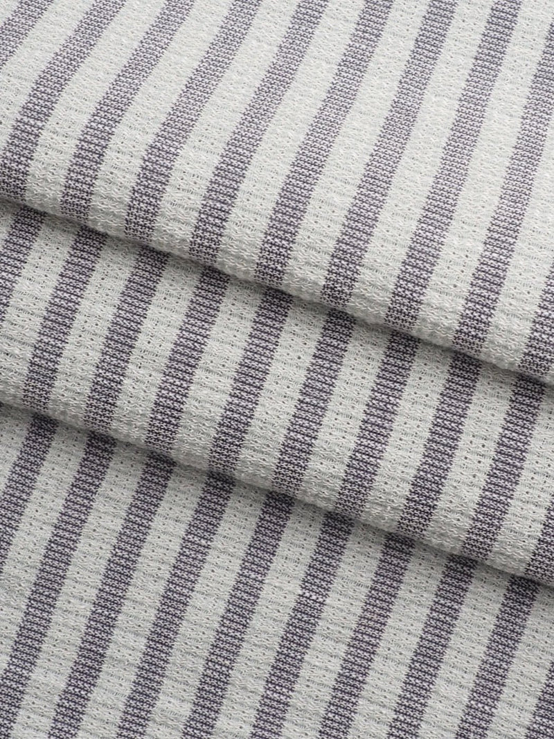 Hemp Fortex Hemp & Organic Cotton Light Weight Vertical Stripe Jacquard（GH108D133） HempFortexWeb