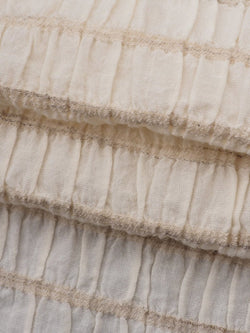 Hemp Fortex Hemp, Organic Cotton & Tencel Light Weight Stretched Crinkle Fabric（GH17051） HempFortexWeb