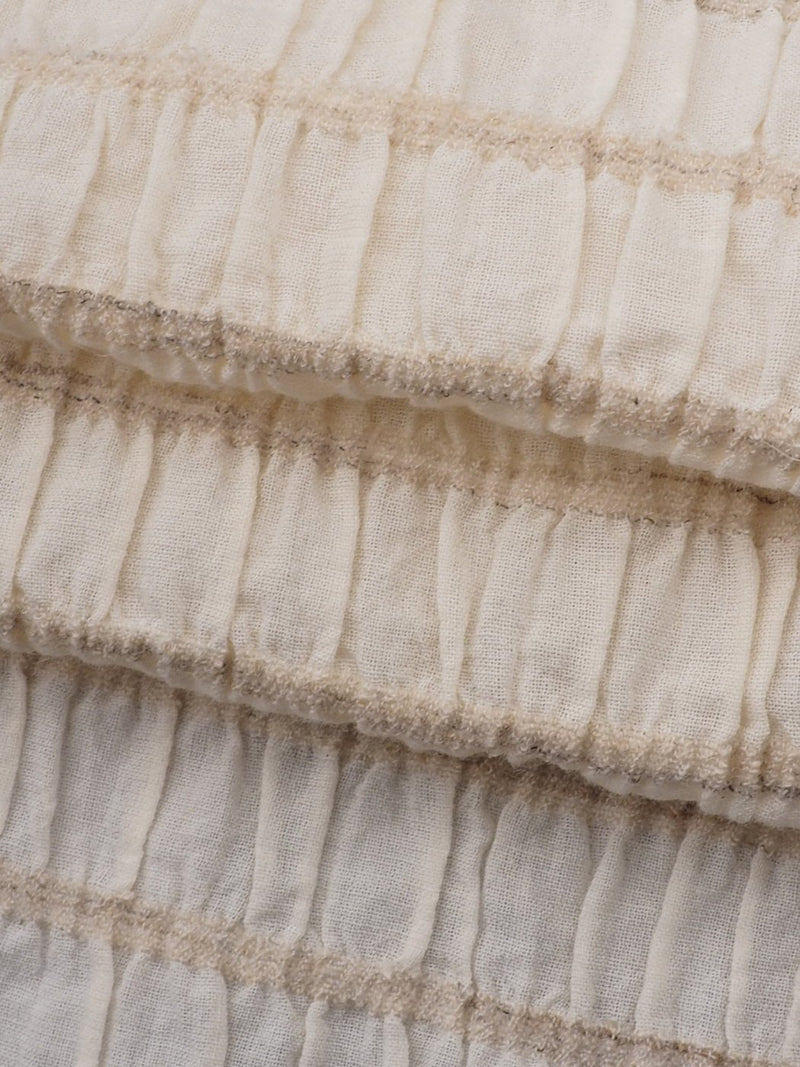 Hemp Fortex Hemp, Organic Cotton & Tencel Light Weight Stretched Crinkle Fabric（GH17051） HempFortexWeb