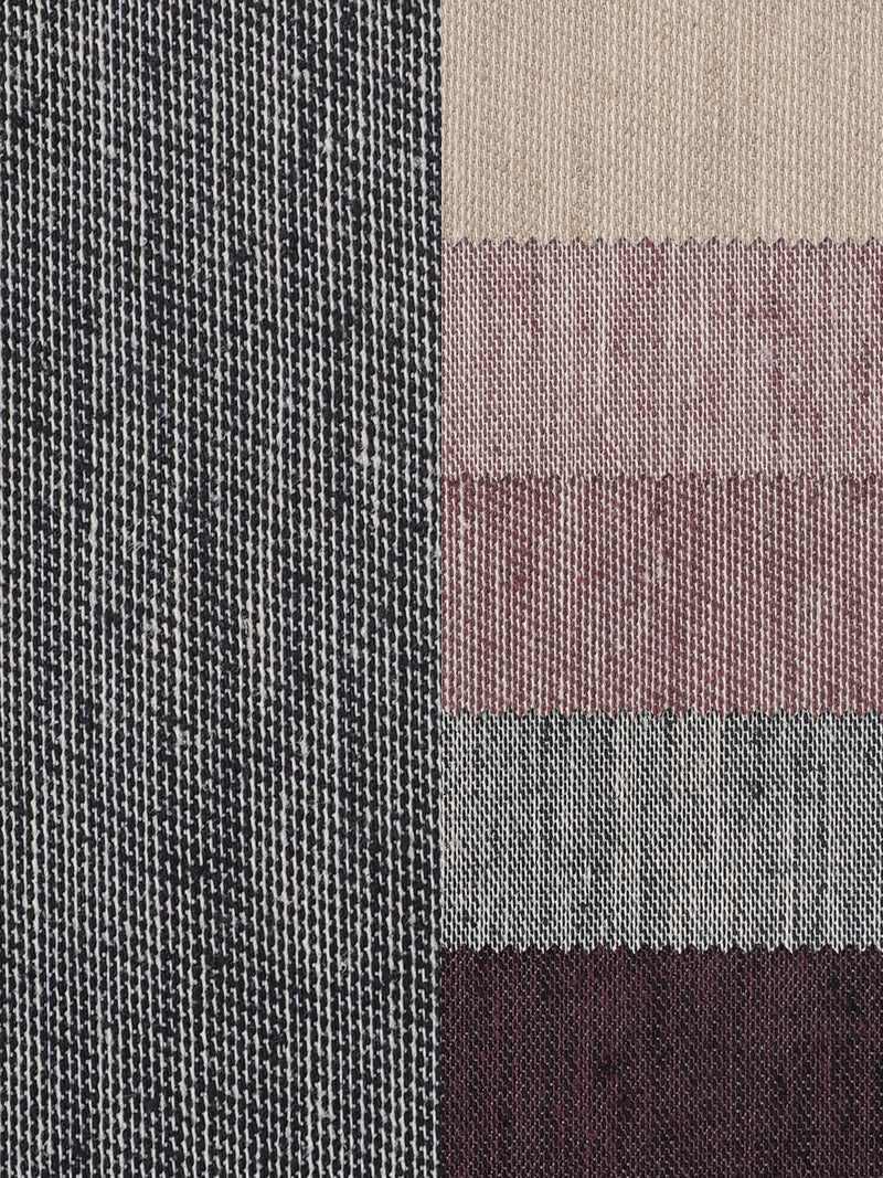 Hemp Fortex Hemp, Organic Cotton & Recycled Poly Mid-Weight Yarn Dyed Twill Fabric