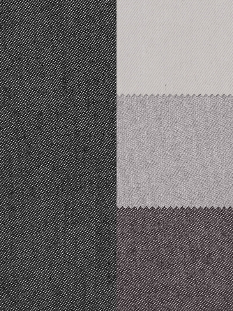 Hemp Fortex Hemp , Organic Cotton , Recycled Poly & Spandex Mid Weight Twill Fabrics