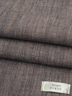 Hemp Fortex Hemp& Organic Cotton Light Weight Space Dyed Herringbone Fabric