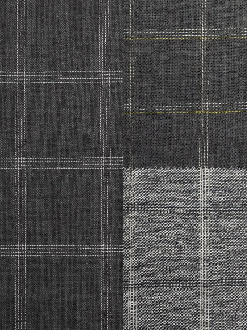 Hemp Fortex Hemp & Organic Cotton Light Weight Plaid（HG58B058） HempFortexWeb