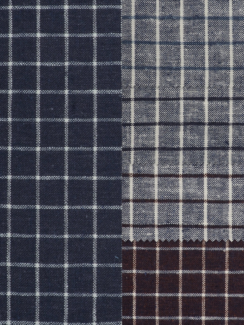 Hemp Fortex Hemp & Organic Cotton Light Weight Plaid Fabric