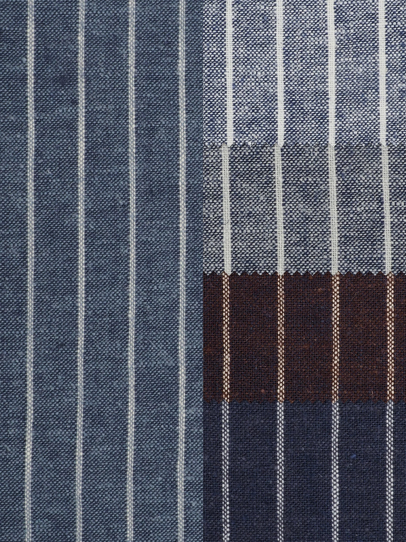 Hemp Fortex Hemp & Organic Cotton Light Weight Stripe Fabric