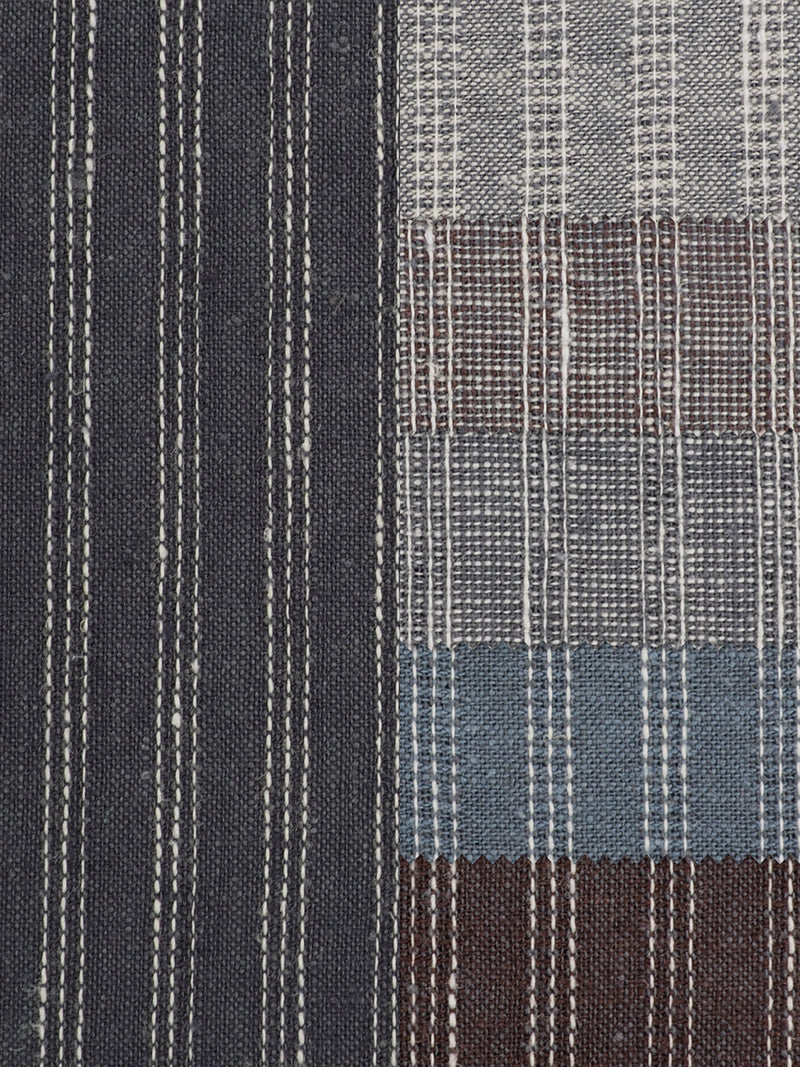 Hemp Fortex Hemp & Organic Cotton Light Weight Stripe Fabric