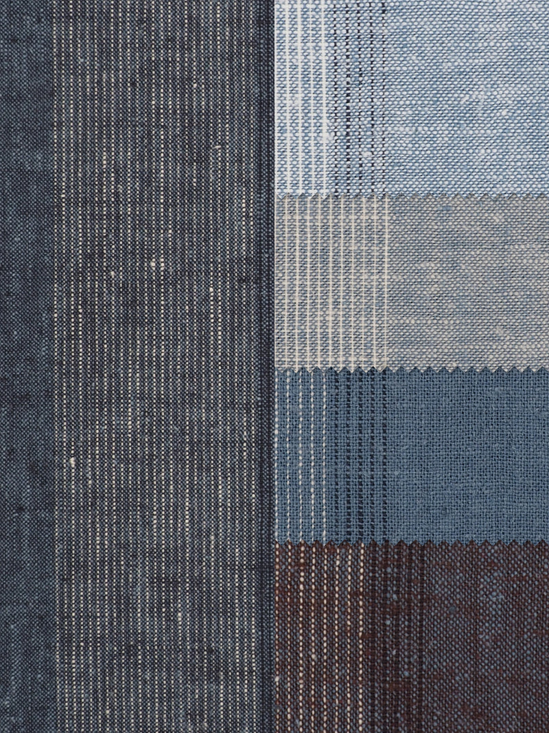 Hemp Fortex Hemp & Organic Cotton Light Weight Stripe Fabric
