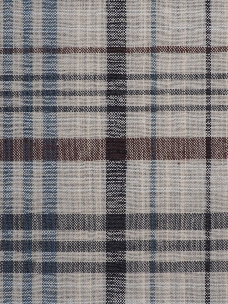 Hemp Fortex Hemp & Organic Cotton Light Weight Plaid Fabric
