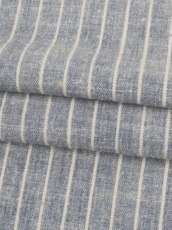 Hemp Fortex Hemp , Modal , Organic Cotton & Better Cotton Light Weight Slub Stripe Plain Fabric