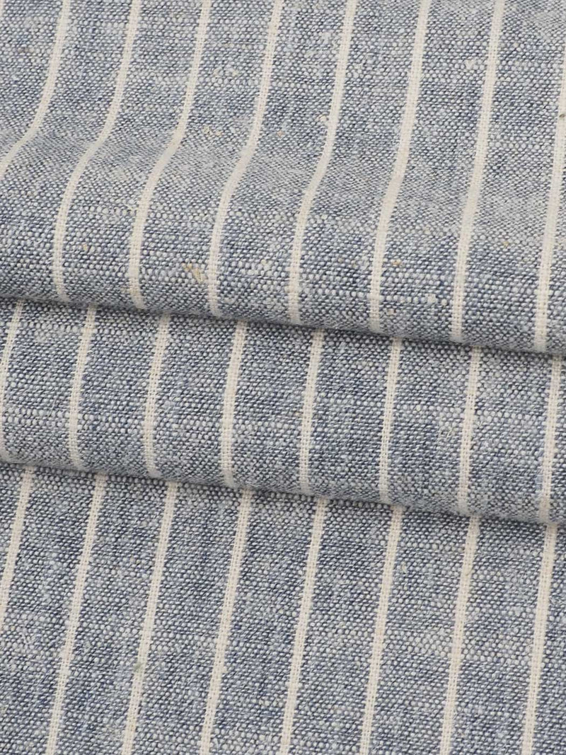 Hemp Fortex Hemp , Modal , Organic Cotton & Better Cotton Light Weight Slub Stripe Plain Fabric