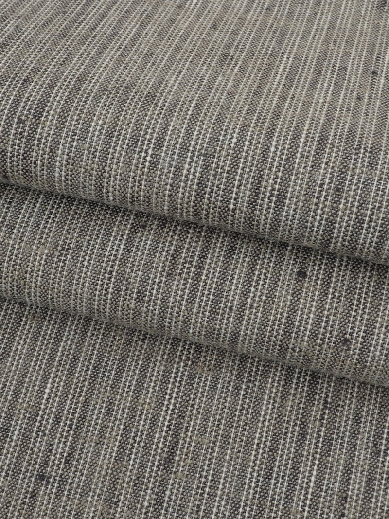 Hemp Fortex Hemp, Recycled Poly & Stretched Light Weight Stripe Fabric