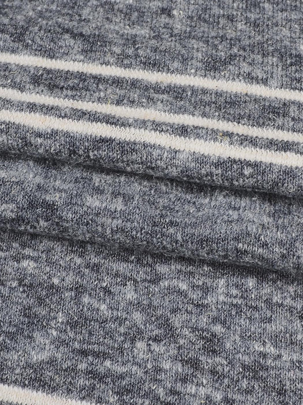 Hemp Fortex Hemp, Modal & Organic Cotton Mid-Weight Yarn Dyed Jersey Fabric