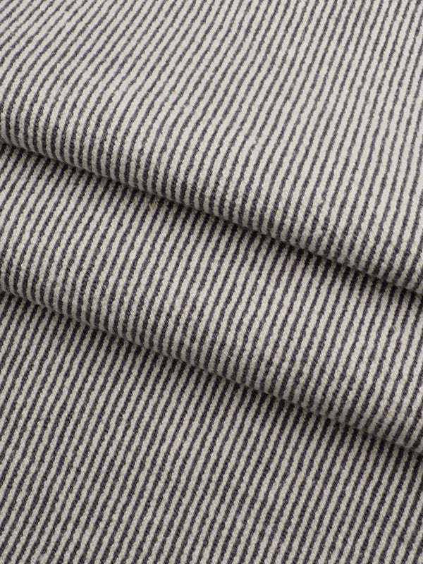 Hemp Fortex Hemp & Organic Cotton Mid-Weight Vertical Stripe Stretched Jersey（KJ14027） HempFortexWeb
