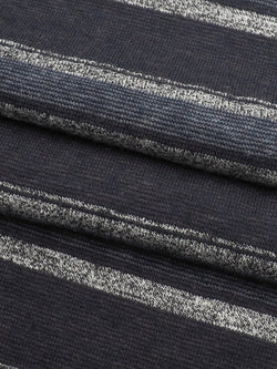 Hemp Fortex Hemp & Organic Cotton Mid-Weight Stretched Stripe Jersey（KJ21B924） HempFortexWeb