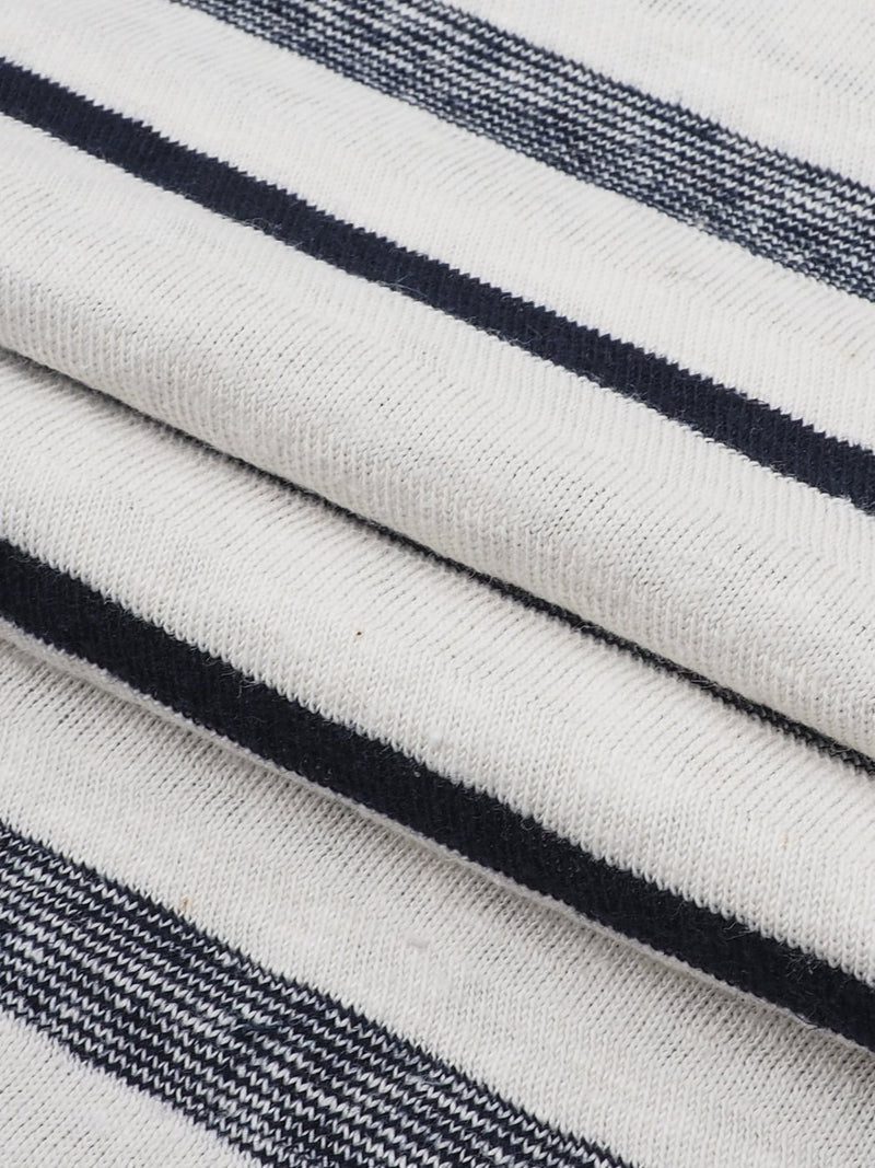 Hemp Fortex Hemp & Organic Cotton Mid-Weight Stripe Jersey (Large Size)（KJ21D852） HempFortexWeb