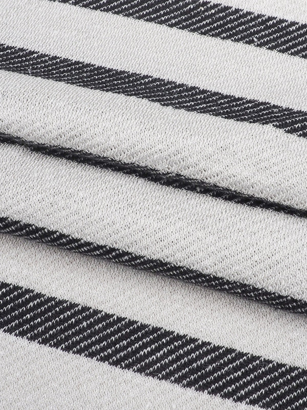 Hemp Fortex Hemp & Organic Cotton Light Weight Stripe Jacquard Jersey（KJ40D912 / KJ40B914） HempFortexWeb