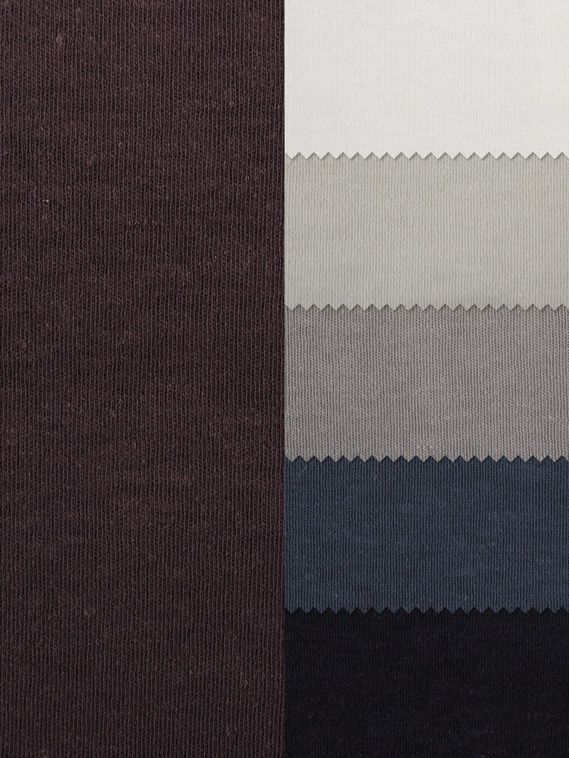 Hemp Fortex Hemp & Organic Cotton Mid-Weight Stretched Interlock（KL30B950） HempFortexWeb