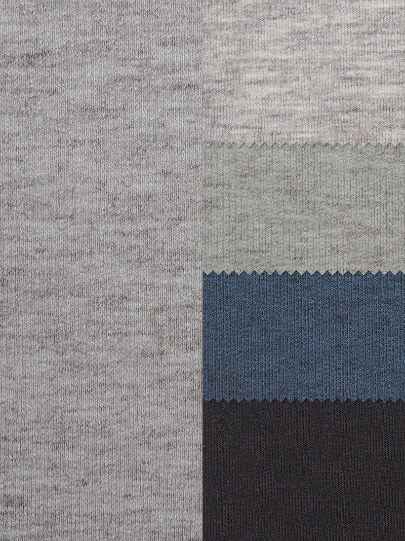 Hemp Fortex Organic Cotton & Yak Mid-Weight Stretched French Terry（KT17848） HempFortexWeb