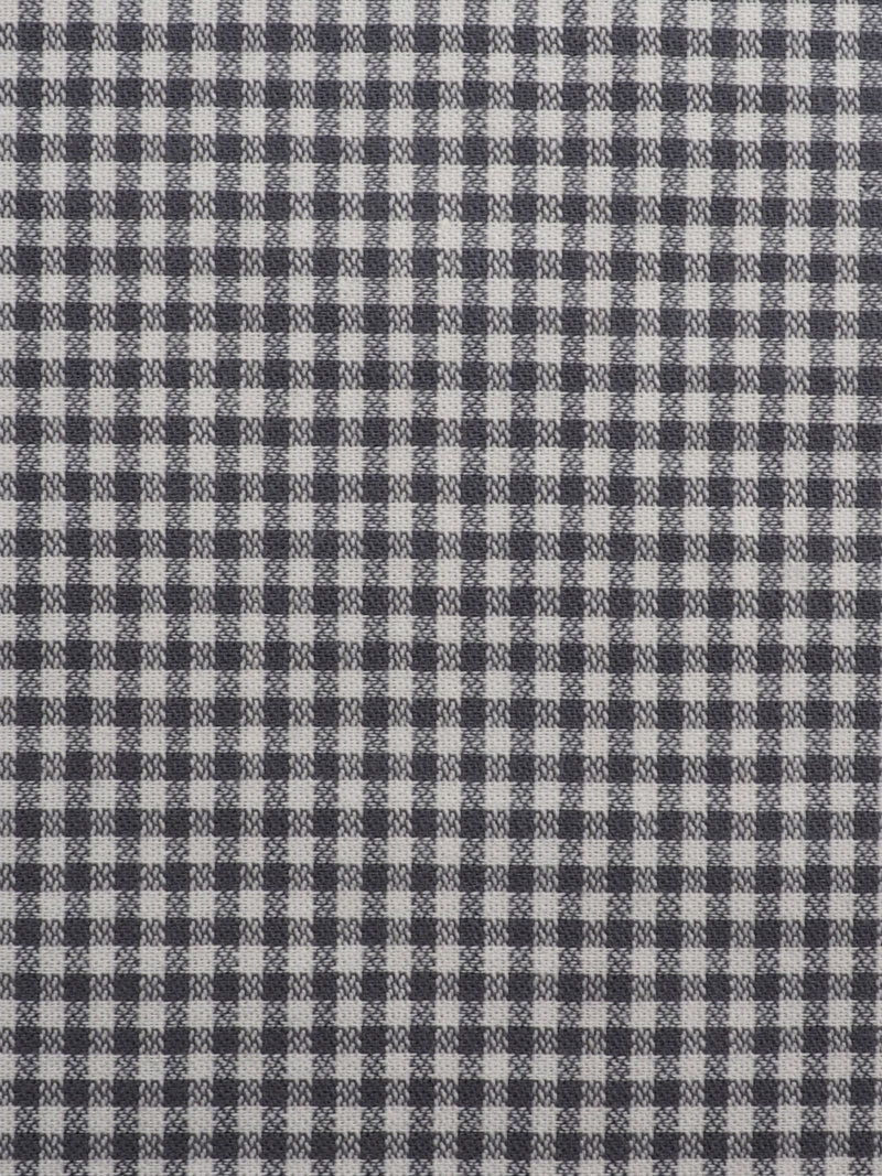 Hemp Fortex Pure Organic Cotton Light Weight Small Check Fabric（OG108C164） HempFortexWeb